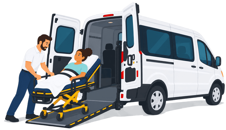 Lien Rides transportation van