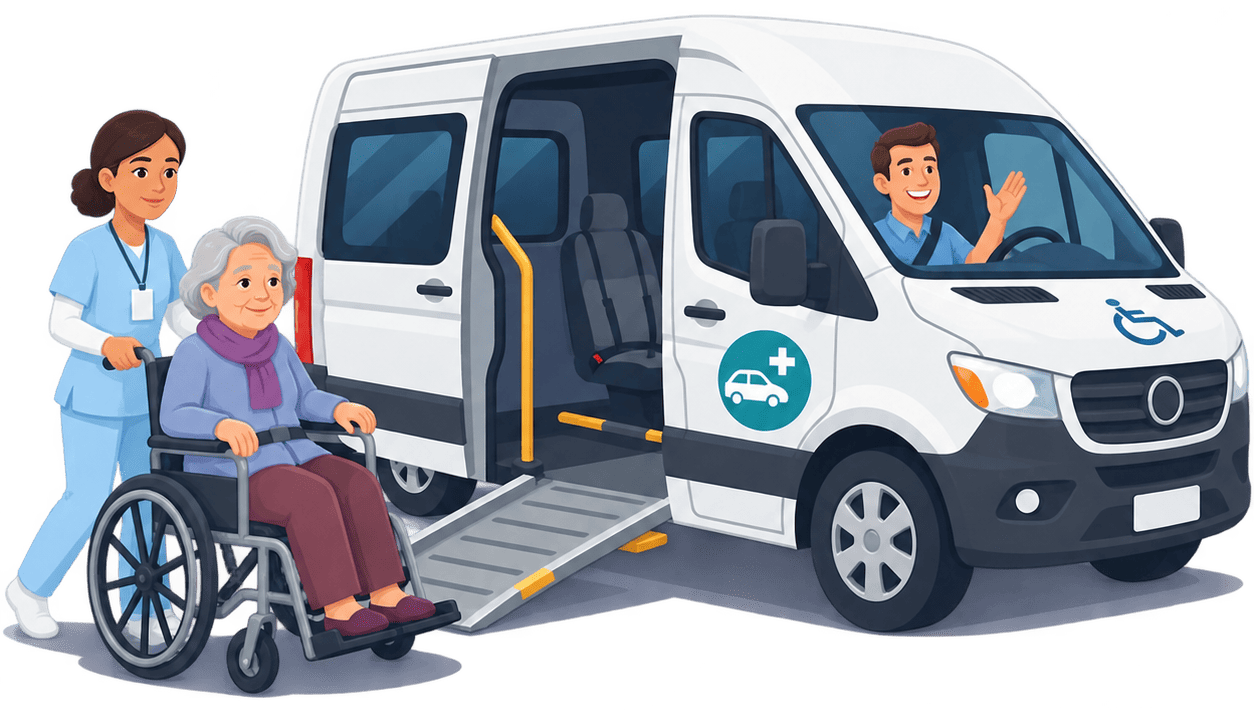 Lien Rides transportation van